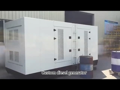 110 kW 120 Volt Super Stille Ηλεκτρική ρεύμα Ηλεκτρική ρεύμα Ντίζελγεννήτριες