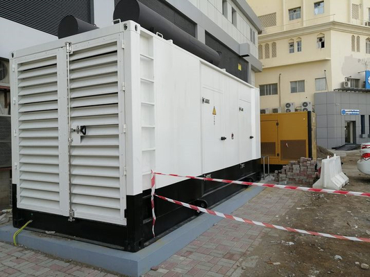 Αγορά Σιωπηλή γεννήτρια 1000 diesel IP21 1200kva Cummins τρέχοντας εξουσιοδότηση ωρών online manufacture
