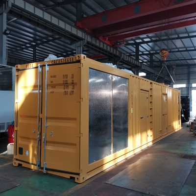 Αγορά 2250kva γεννήτρια diesel εμπορευματοκιβωτίων με τη Soundproof γεννήτρια μηχανών 1800kw της Cummins online manufacture