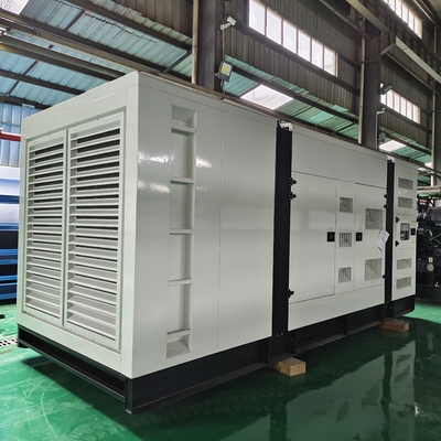 Αγορά 750kva ηχομόνωση σε αναμονή γεννήτρια ντίζελ 600kw Cummins Genset online manufacture