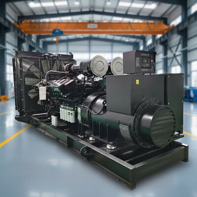 Αγορά Cummins KTA38-G9 600kw 800kw 1000kw 1250kva Ανοιχτός τύπου γεννήτρια ντίζελ με τριών φάσεων γεννήτρια ντίζελ Genset για εργοστάσια παραγωγής ηλεκτρικής ενέργειας online manufacture