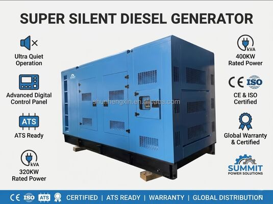 Αγορά perkins 400kva 500kva Αθόρυβος τύπος γεννήτριες ντίζελ Stamford γεννήτρια εναλλάκτη με 24V DC ηλεκτρική εκκίνηση ATS για πώληση online manufacture