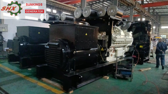 Cummins 2500kva 6.3kv γεννήτριες υψηλής τάσης για θαλάσσια λιμάνια σε αναμονή