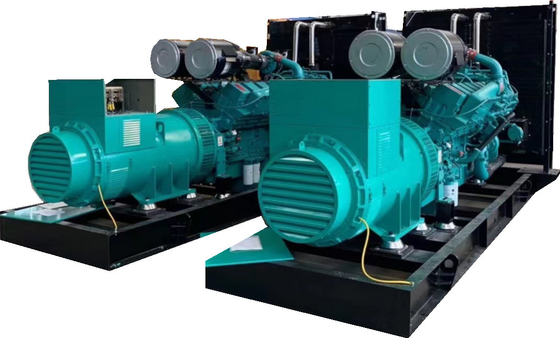 ανοικτός τύπος συνόλου γεννητριών diesel 1000kw 50hz 1500kVA Cummins