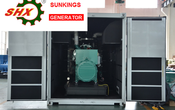 2000kw MTU Ηχοστεγμένη γεννήτρια ντίζελ για βιομηχανική παροχή ηλεκτρικής ενέργειας σε αναμονή