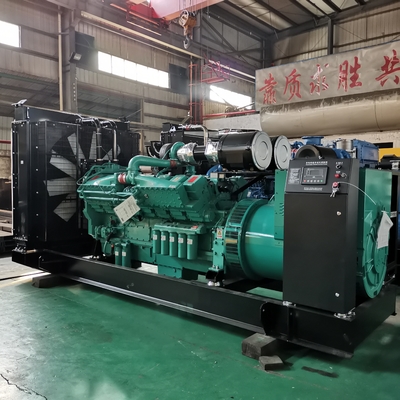 Δροσισμένο νερό σύνολο γεννητριών diesel 1000kw Cummins 1 μεγαβάτ Genset 1Mw