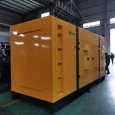 500kw εφεδρική γεννήτρια Soundproof 625kva diesel για τη συνοδευτική δύναμη