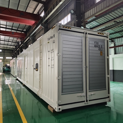 Μεγάλη γεννήτρια ντίζελ 1000kva σετ τριών φάσεων χωρίς βούρτσα 800KW ψύξη νερού