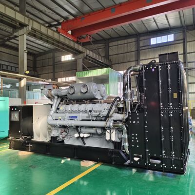 Γεννήτρια ντίζελ τύπου Perkins Open Type Custom 600kw 750kva με γεννήτρια ντίζελ 3 φάσεων για εργοστάσιο τιμής εργοστασίου