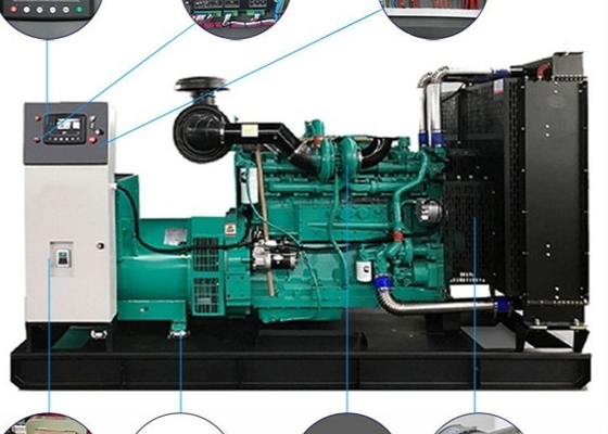 6LTAA9.5-G3 σχολείο 3 ανοικτός σιωπηλός τύπος Genset συνόλου γεννητριών diesel της Cummins φάσης